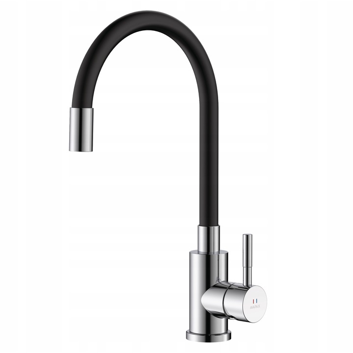 Avapax LAPUR csaptelep rugalmas kifolyóval, króm, ezüst