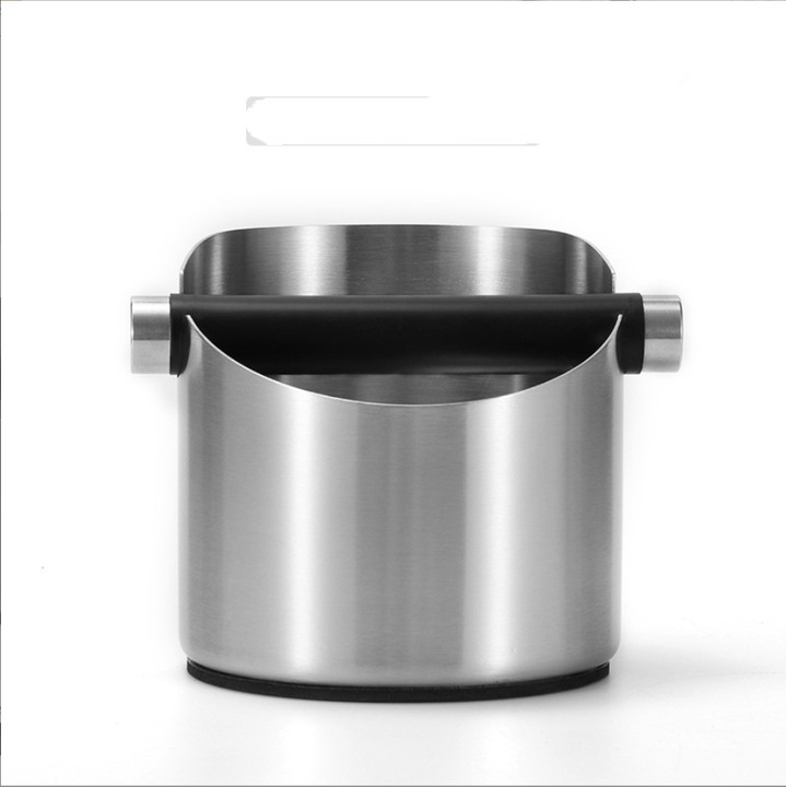 Container de cafea din otel inoxidabil, accesorii pentru aparate de cafea, capacitate mare, usor de curatat