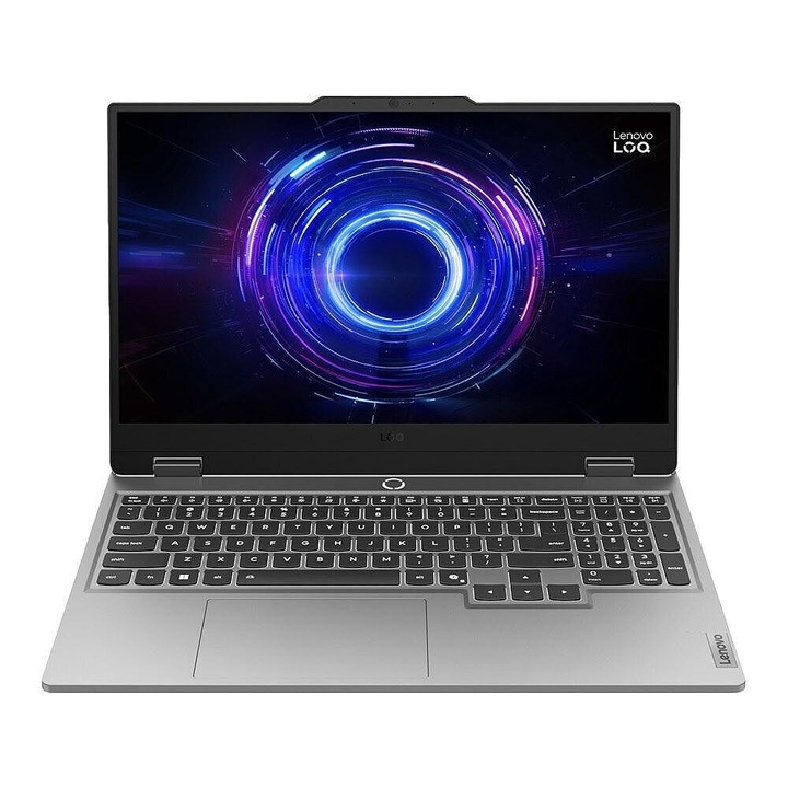 Laptop Lenovo LOQ 15IRX10 83JE00QHBM, 15.60, Intel Core i7-13700HX (16 nuclee), 512GB SSD, 16, NVIDIA GeForce RTX 5060 8GB GDDR7, Fara OS