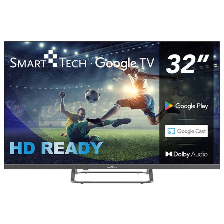 Televizor Smarttech 32QG01V, SMART TV, GOOGLE TV, 32", 80cm