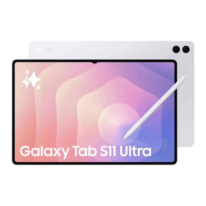 Tableta Samsung Galaxy Tab S11 Ultra, 14,6", Octa Core, 12 GB RAM, 512 GB, Srebrist