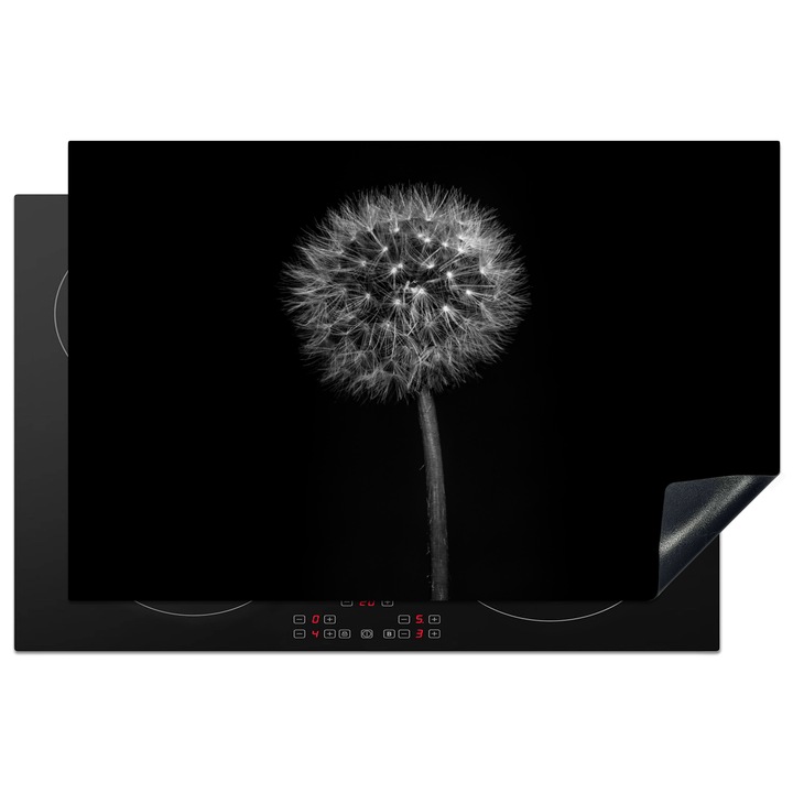 Защита за индукционен плот, Защита за готварска печка, Капак за плот, Против надраскване, Декор за кухня Сив 81.6x52.7 см