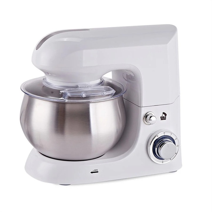 Планетарен миксер Maestro MR-559, 5.0л, 2000W, бял