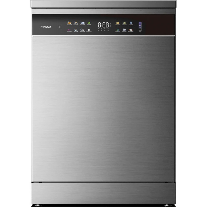 Masina de spalat vase Finlux DFX615IX, 15 seturi, A, inox