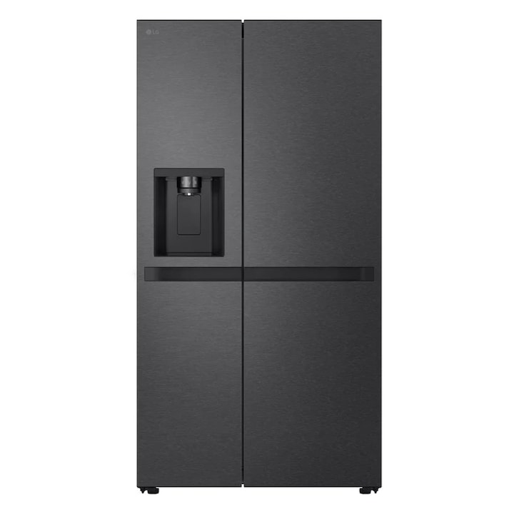 Frigider side by side LG GSLC41EPPE, inox, 601L
