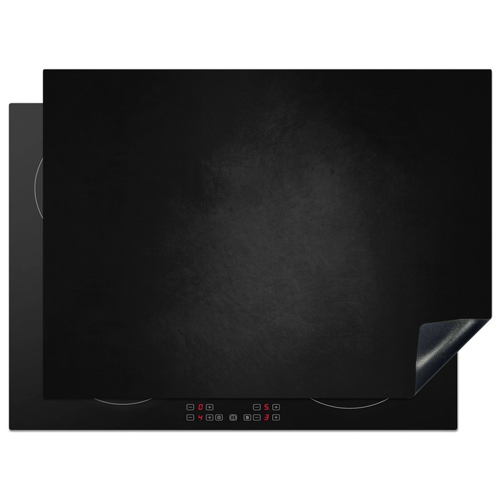 Protectie pentru plita inductie, Protectie aragaz, Acoperitor plita, Antizgarieturi, Decor bucatarie Gri grafit 70x52 cm