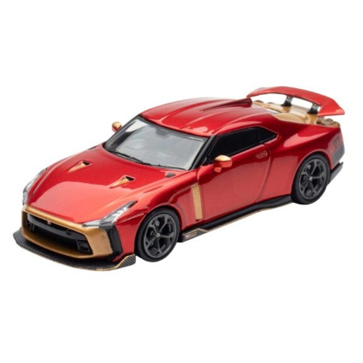 Модел на автомобил Nissan R50 GT-R от Italsedign Rosu в мащаб 1:64, Inno64