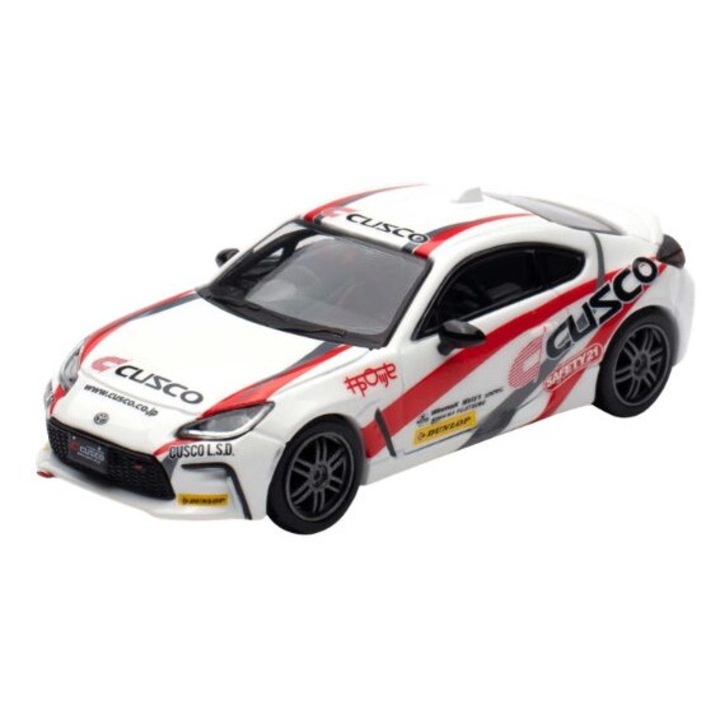 Модел на автомобил Toyota GR86, тунингован от Cusco, в мащаб 1:64, Inno64