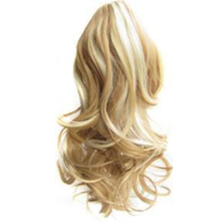 Peruca ondulata 12 inch, elastica, confortabila, culoare 6, set