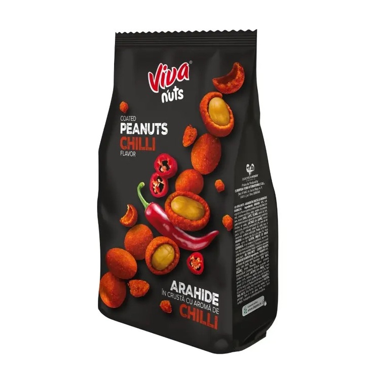 Viva Nuts – Arahide in Crusta cu Aroma de Chilli 150 g