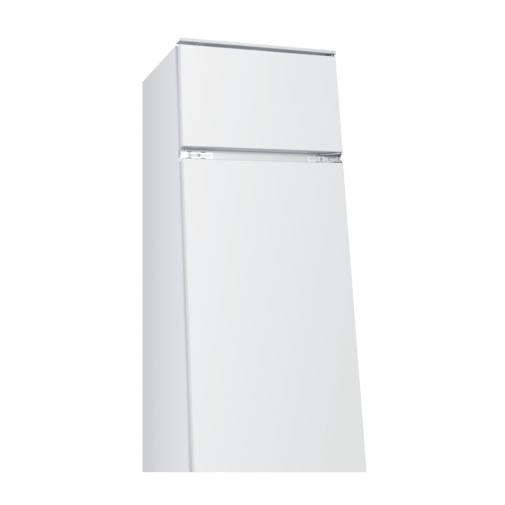 Frigider cu 2 usi incorporabil Candy CFBD 2450/2EH, Static, Congelare rapida, Autodezghetare, Iluminare LED, Control mecanic, Usi reversibile, H 145 cm, 205 l, Clasa E, Alb