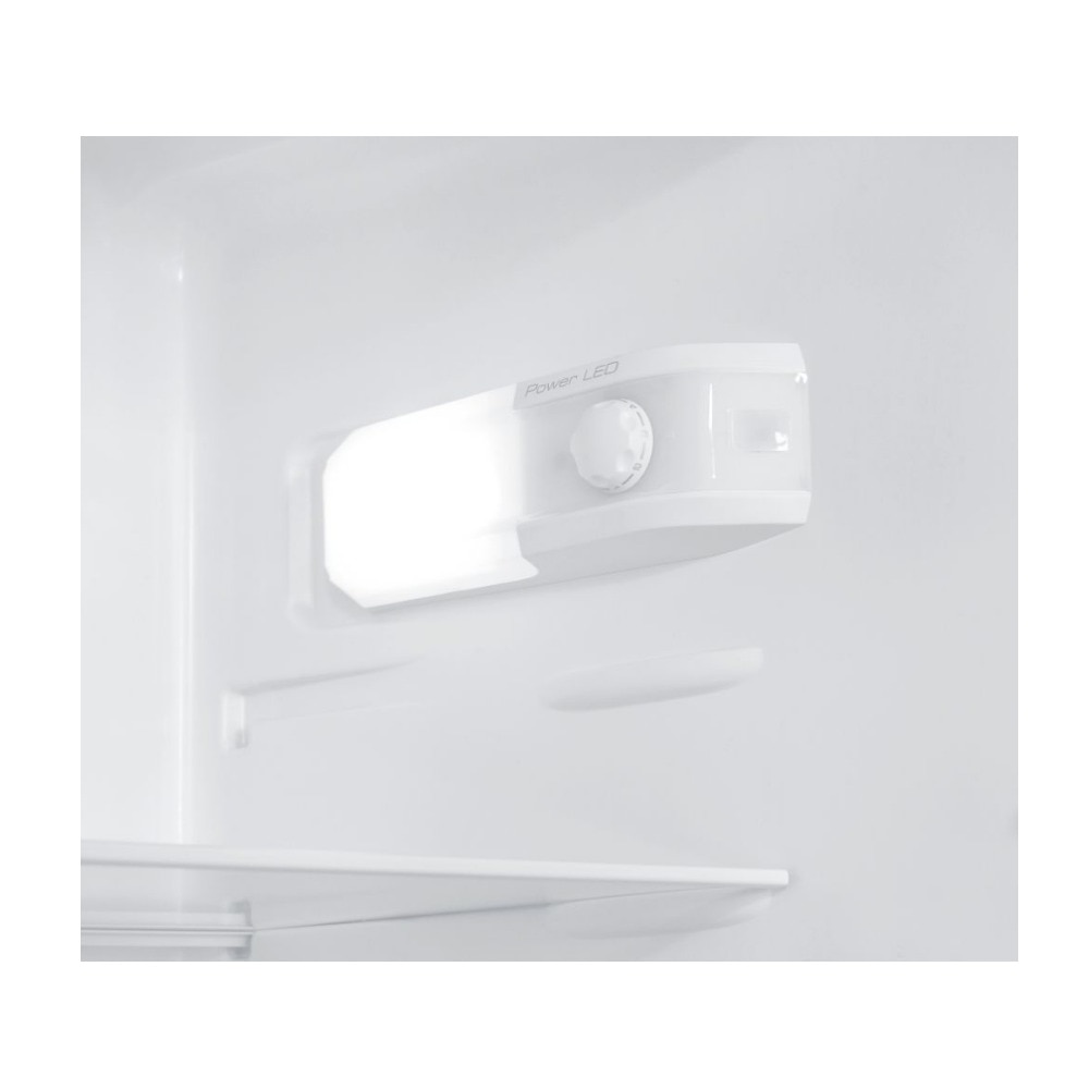 Frigider cu 2 usi incorporabil Candy CFBD 2450/2EH, Static, Congelare rapida, Autodezghetare, Iluminare LED, Control mecanic, Usi reversibile, H 145 cm, 205 l, Clasa E, Alb