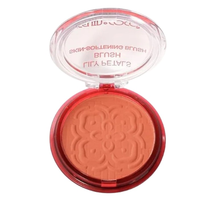 Fard de Obraz, Kevin&Coco, Blush Compact, Textura Fina, Pentru Toate Tipurile de Ten, 9.3 g, 7.5 x 7.5 x 2.1 cm, Model Fantasy, Roz/Apricot