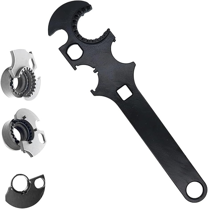 Cheie multifunctionala din otel de inalta carbon, 30-50mm, set pentru reparatii motocicleta, bicicleta, masina, utilizare acasa