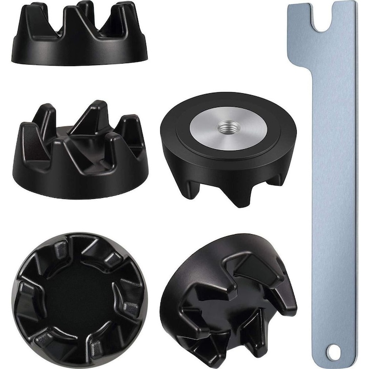 Set de piese de schimb pentru mixere KitchenAid Ultra Power, 5 conectori din cauciuc, 1 cheie, 1.4x0.25 inch