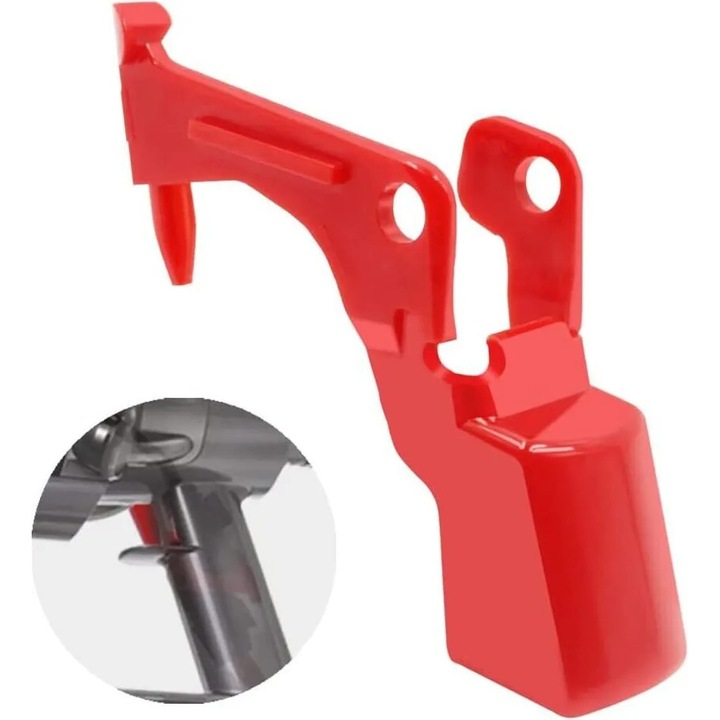 Buton de inlocuire pentru aspiratoare Dyson V11/V10, set cu cutie de stocare transparenta, material durabil