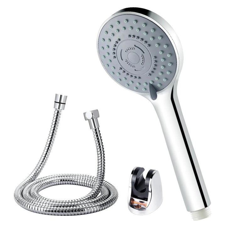 Dus cu economisire de apa, 2 metri furtun, material ABS, usor de curatat