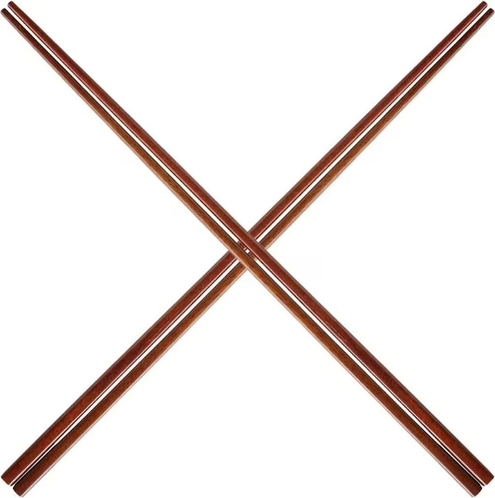 Betisoare lungi din lemn, set de 2 perechi, 42cm, rezistente la alunecare, pentru gatit si hot pot