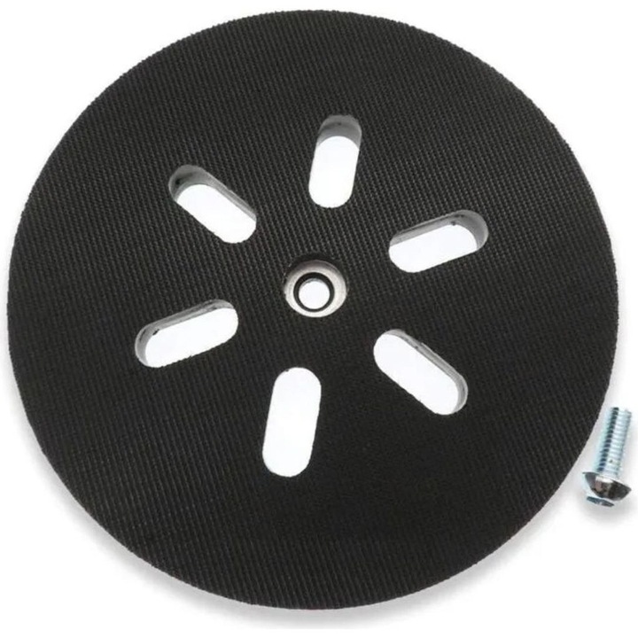 Disc de slefuit 150mm, 10 inch, 6 gauri, set accesorii polizare