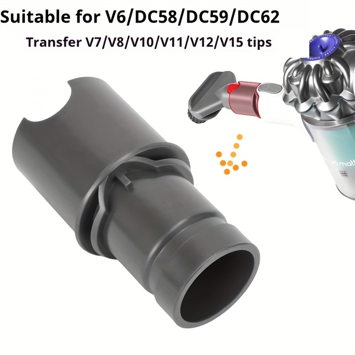 Adaptor furtun compatibil One V7V8V10V11V12V15 pentru aspiratoare Dyson DC si V6