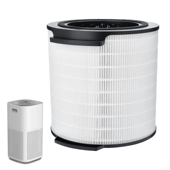 Filtru purificator aer FY1700/30, HEPA + Carbon Activ, set 1 buc, compatibil cu Philips AC1711/10 si AC1715/11