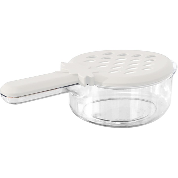 Szűrő fogantyúval, 3 az 1-ben, ergonomikus kialakítás, kompakt méretek