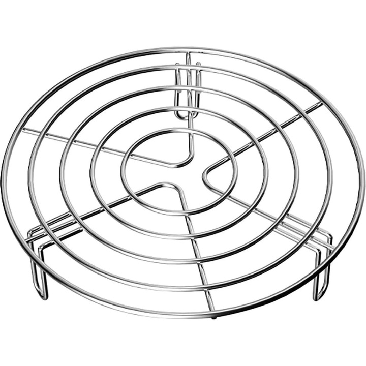 Racitor din otel inoxidabil, set, 23x5.5cm, pentru aburitoare si gatit la abur