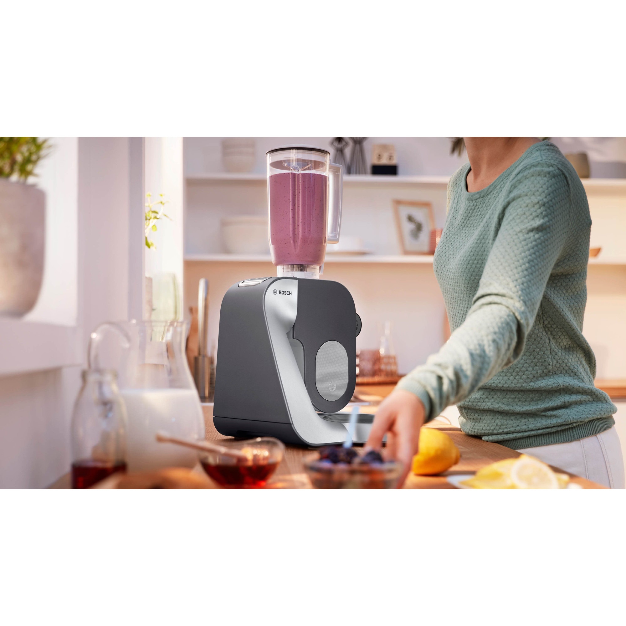 Robot de bucatarie Bosch MUM58251, 1000W, Bol 3.9 l, blender
