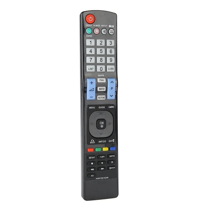 Telecomanda pentru televizoare LG, 223x47x24mm, 2 baterii AAA necesare, set 1 telecomanda