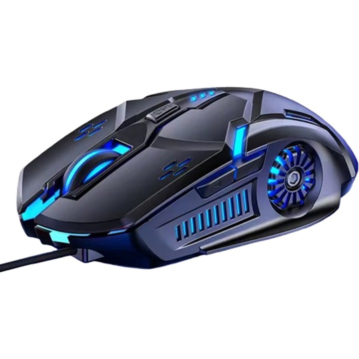 Mouse computer XL, cablat, ergonomic, LED, 12x6.6x3.5cm