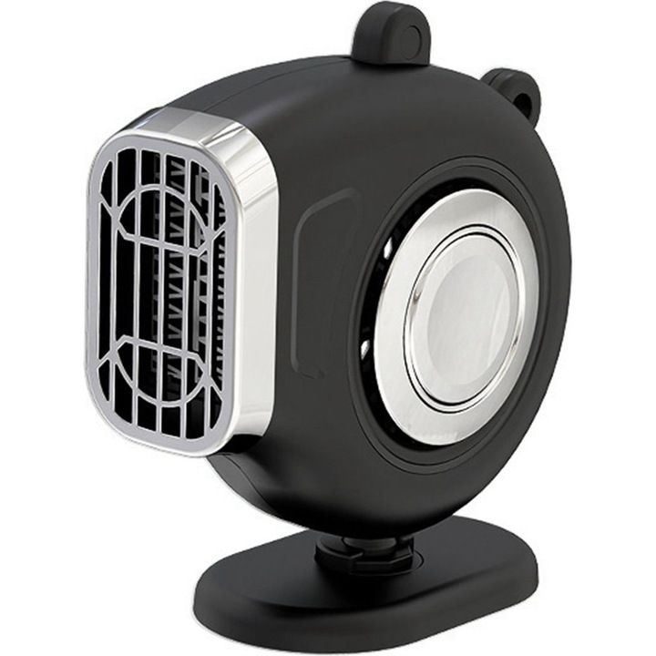 Incalzitor auto 3 in 1, ventilator, defroster parbriz, 120W, 12V, dimensiuni compacte