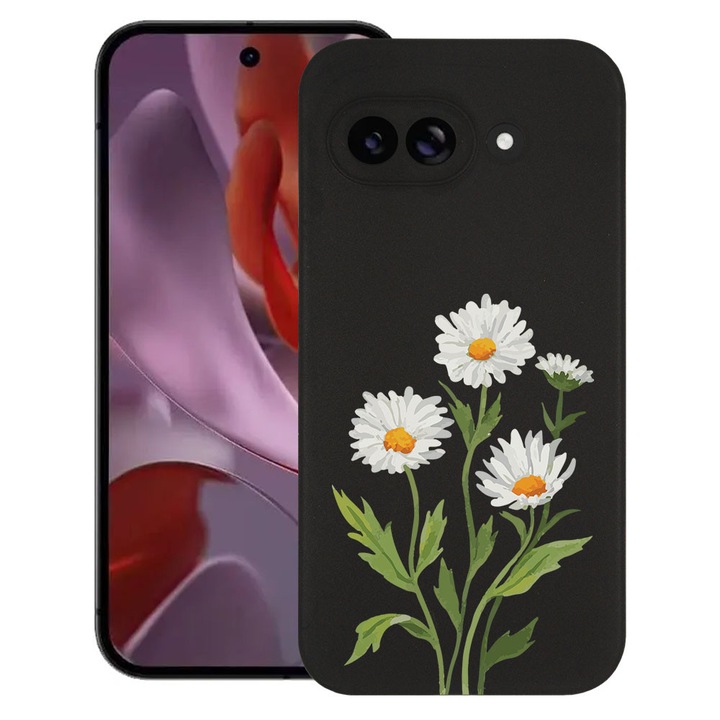 BestCase® Husa TPU Ultra Slim Compatibila cu Google Pixel 10a, Floral - Pressed Daisy, 3128367 B 2031