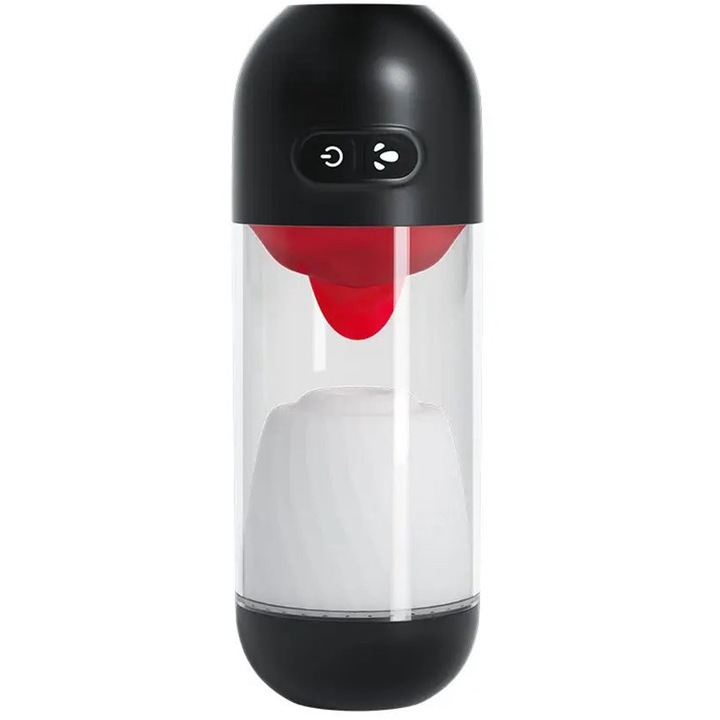 Masturbator inteligent cu control prin aplicatie, functii de suctiune si vibratie, design discret, incarcare USB