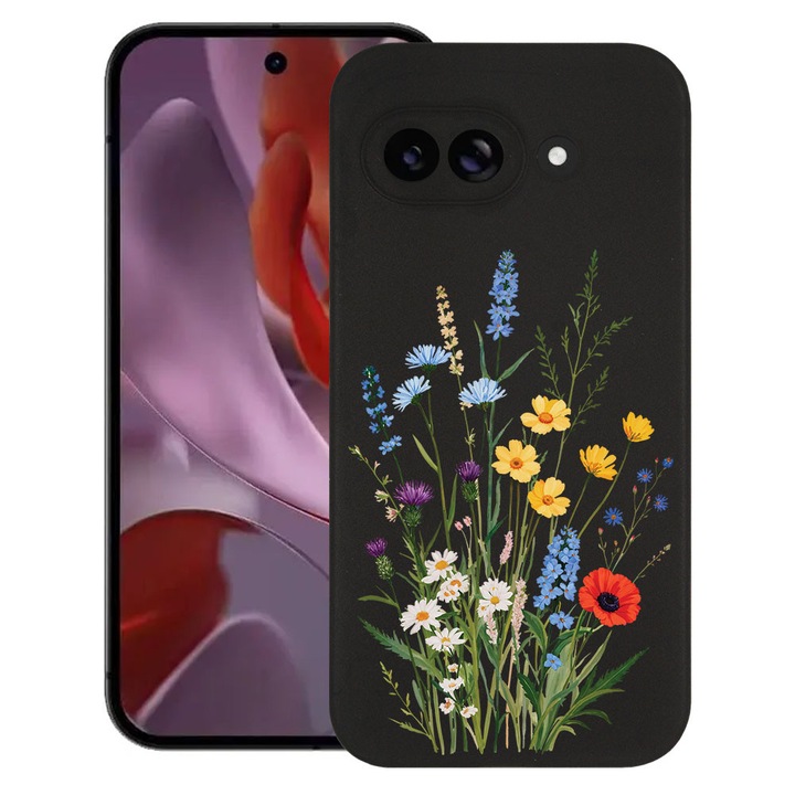 BestCase® Husa TPU Ultra Slim Compatibila cu Google Pixel 10a, Cute Floral Bouquet, 3128367 B 2039