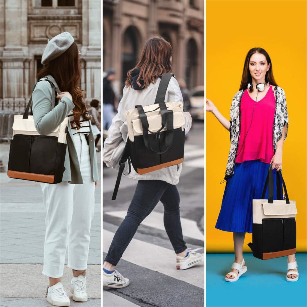 Rucsac laptop, capacitate mare, impermeabil, cu port de incarcare USB, negru