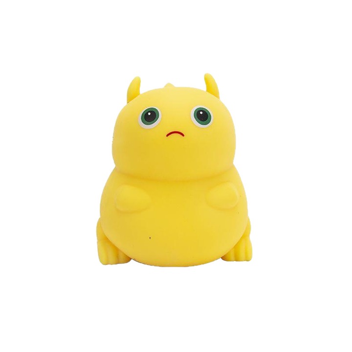 Jucarie interactiva pentru copii, dinosaur cu tentacule, jucarie din cauciuc, multicolor, 15x10cm