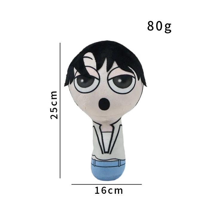 Jucarie de plus, Grupul de Fete Nr. 4, negru, 25x16 cm