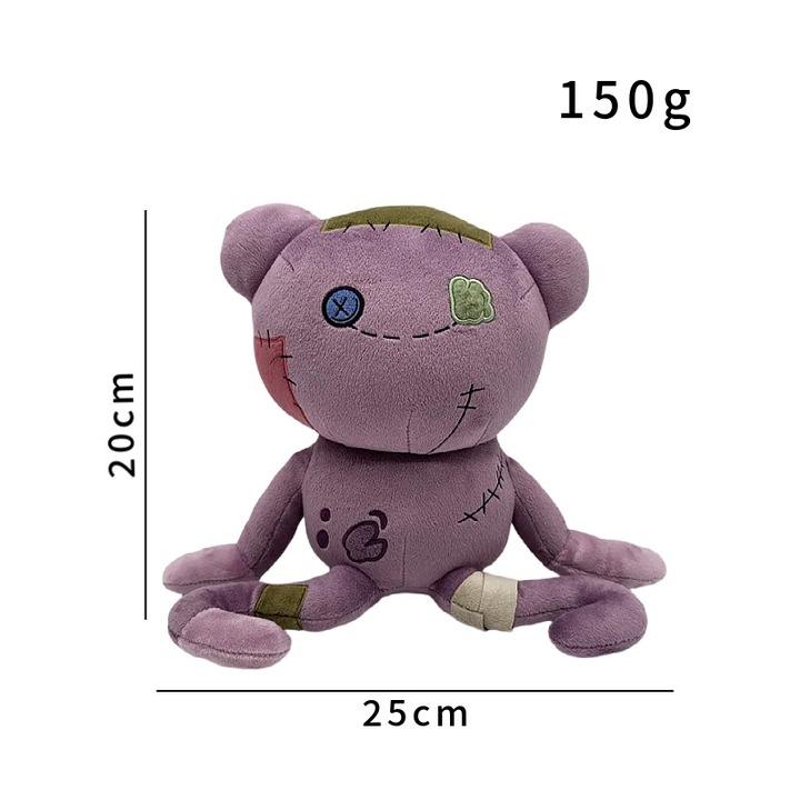 Jucarie de plus, Hanbo, roz pal, 25x20cm, ambalaj comprimat individual