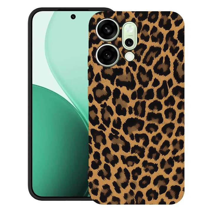 BestCase® Husa TPU Ultra Slim Compatibila cu OPPO Reno14, Leopard Pattern, 2082899 B 2019