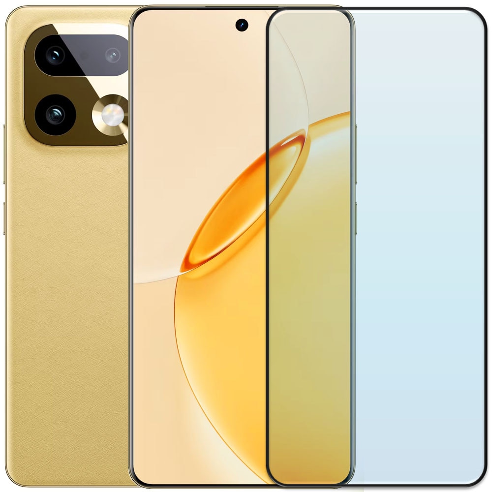 Folie din sticla securizata pentru Realme 16 Pro Plus 5G, HAMSTERBOX Glass Shield, Protectie completa ecran, Full face, Aplicare rapida, Case Friendly, Transparenta