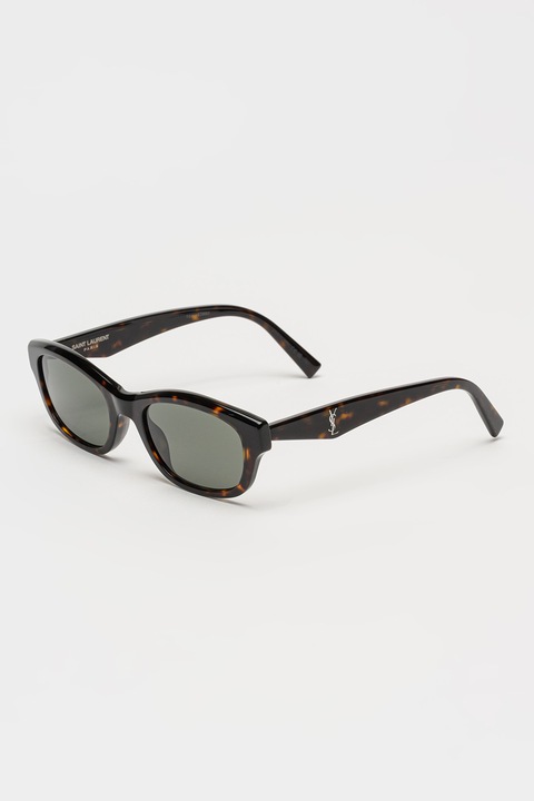 Saint Laurent, Ochelari de soare ovali, 53-20-145, Maro inchis/Maro scortisoara