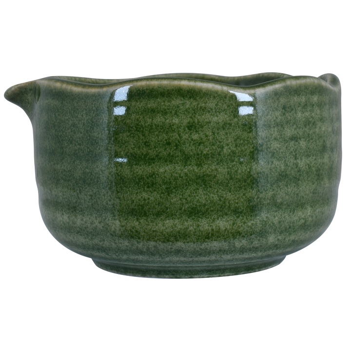 Matcha Tál, Cebador, Matchawan Tonbo, 400 ml, Prémium Kerámia, Kiöntővel, Japán Dizájn
