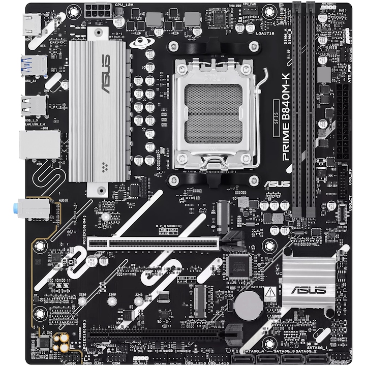 Alaplap Asus Prime B840M-K, AM5 Foglalat