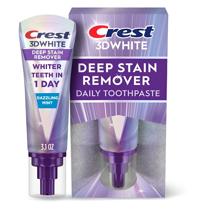 Паста за зъби Crest 3DWhite Brilliance, бързо избелване, аромат на мента, 87гр