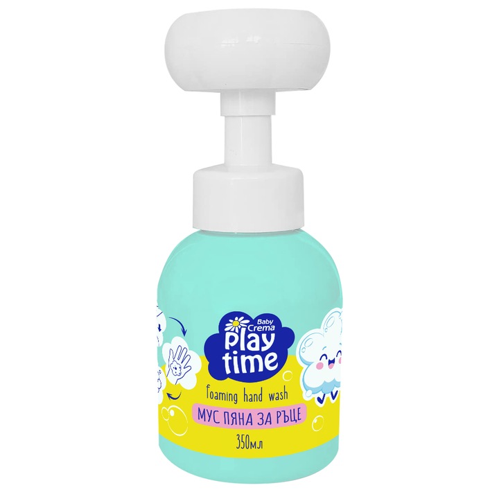Детска почистваща пяна ръце PLay Time, 350 мл