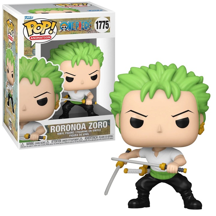 Figurina Funko POP! One Piece - Roronoa Zoro, multicolor, 10x15cm