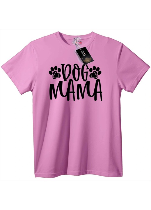 Тениска Кучешка Майка с Лапички, Розов
