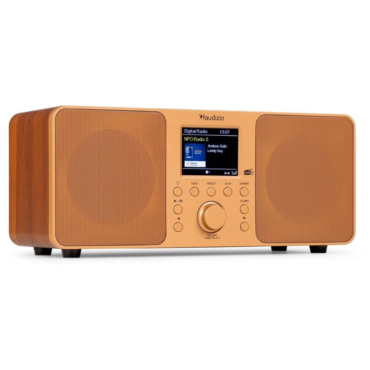 Audizio Genua DAB+ radio stereo – cupru
