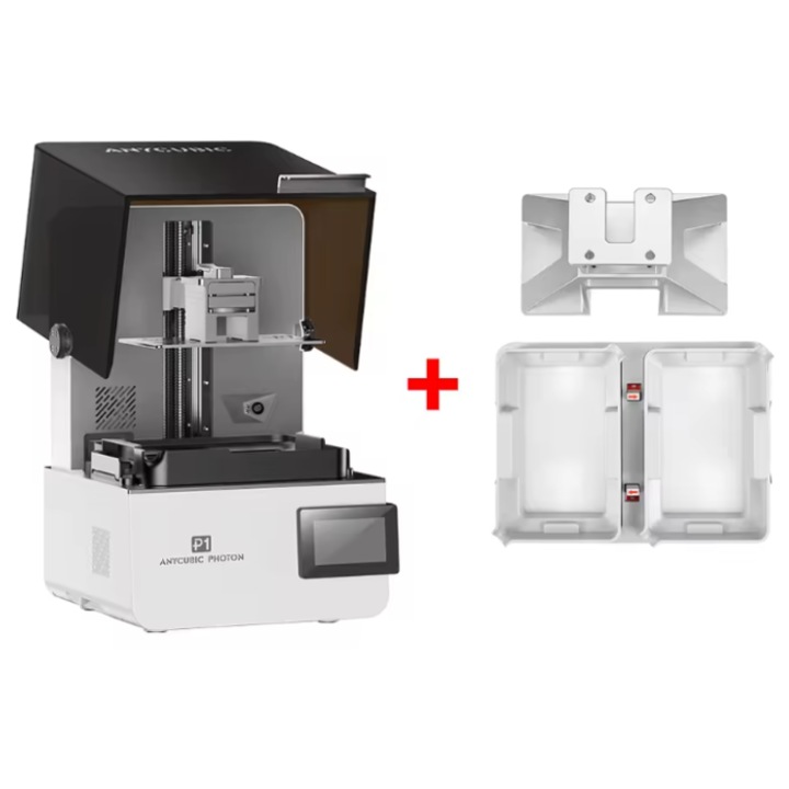 Imprimanta 3D Anycubic Photon P1 – 14K, Dual Material, Precizie 0.02 mm