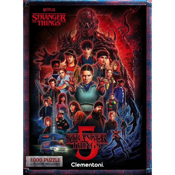 Puzzle Stranger Things Sezon 5 1000 piese